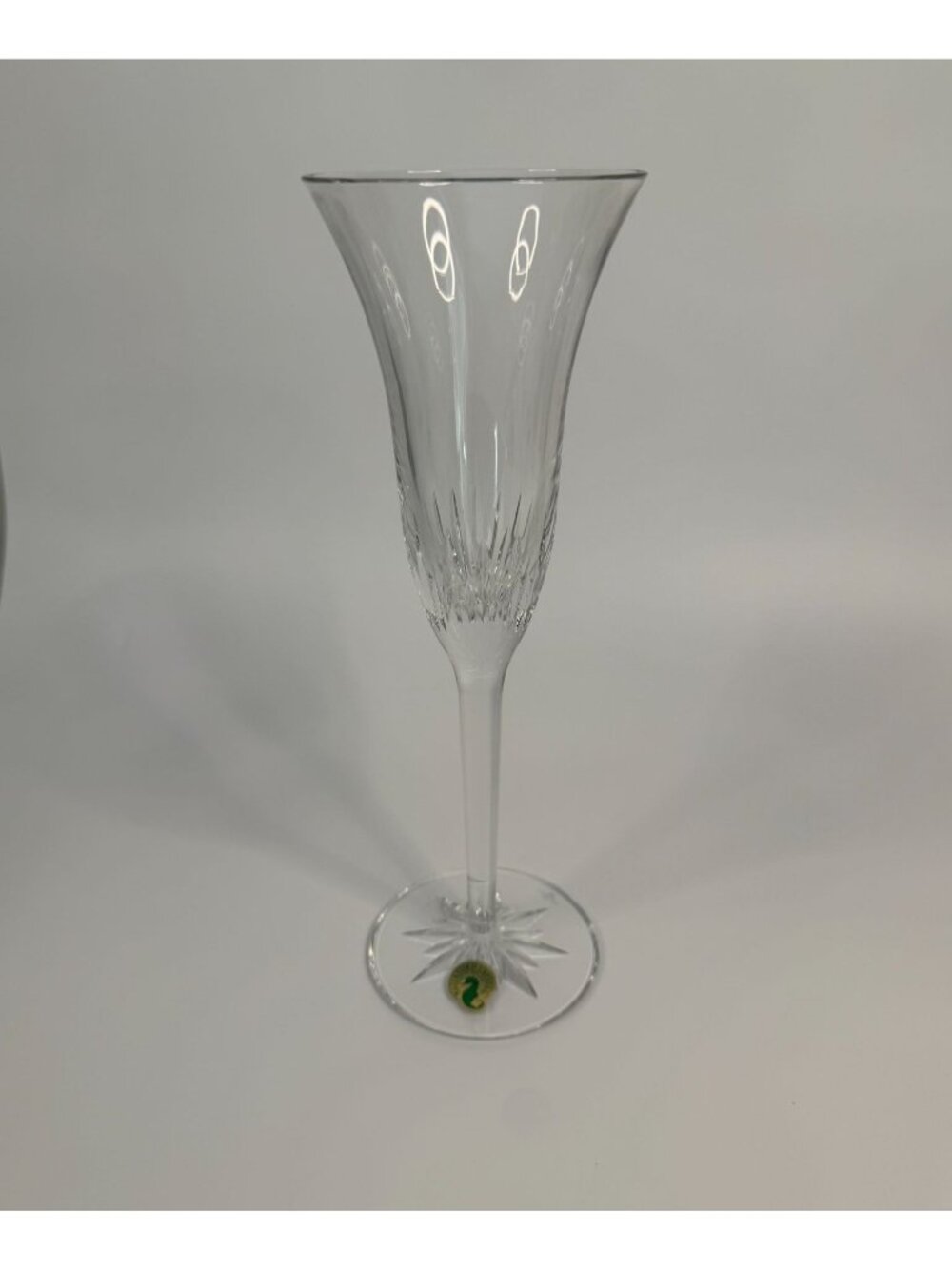 10" Vintage Waterford Crystal Giselle Fluted Champagne Glass